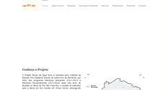 Desktop Screenshot of peixesdeaguadoce.com.br
